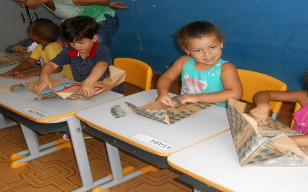 Chegou o grande dia, uma verdadeira alegria para os pequenos!