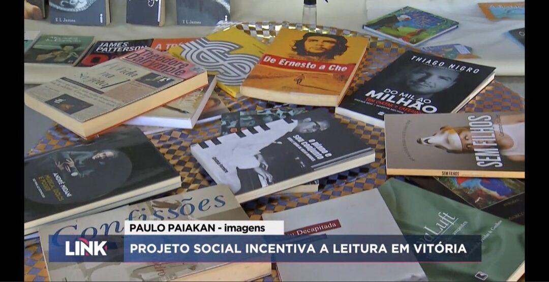 Mais Livros! Projeto Pegue, Leia e Repasse está na TV!